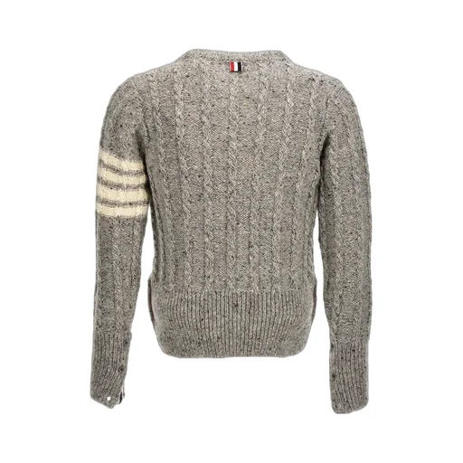 4-Bar Crewneck Knitted Jumper