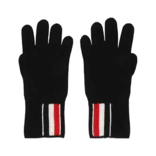 Rwb-Stripe Merino Wool Gloves
