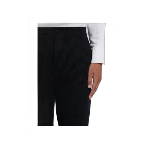Cropped Pinstripe Trousers