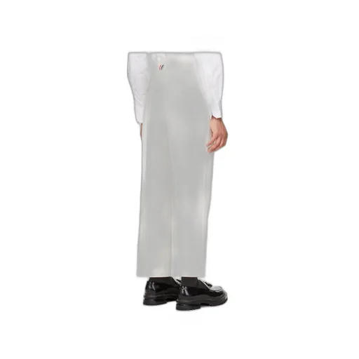 Straight Leg Tailored Trousers