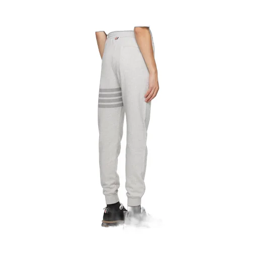 4-Bar Striped Drawstring Pants