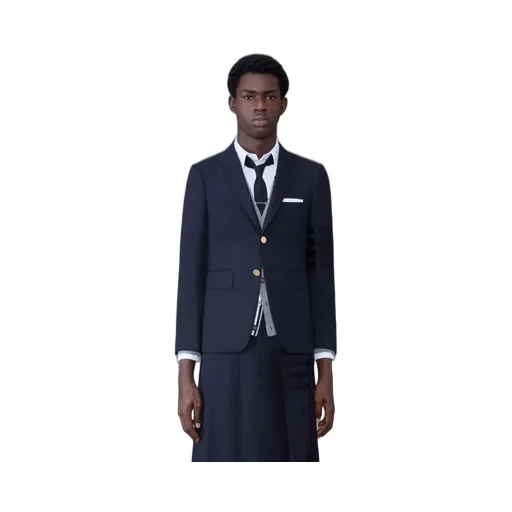 4-Bar Button-Up Sport Jacket
