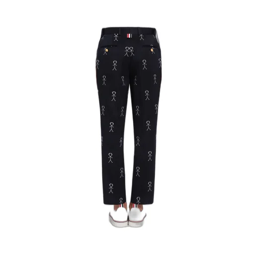 Logo Details Casual Pants