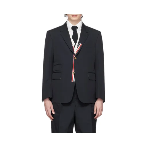 Single-Breasted Tailored Blazer