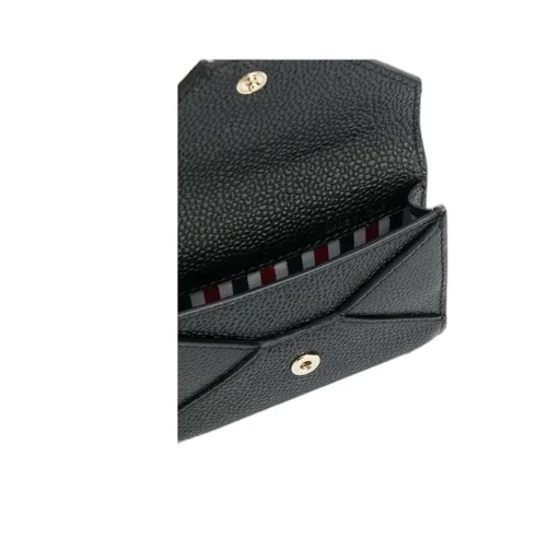 Stripe Detailed Envelope Card Case