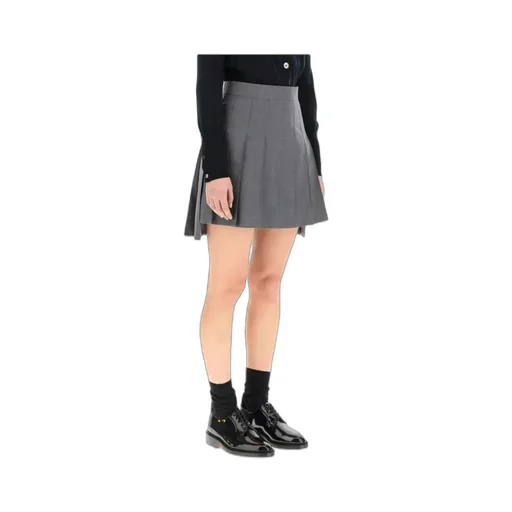 Pleated Mini Skirt