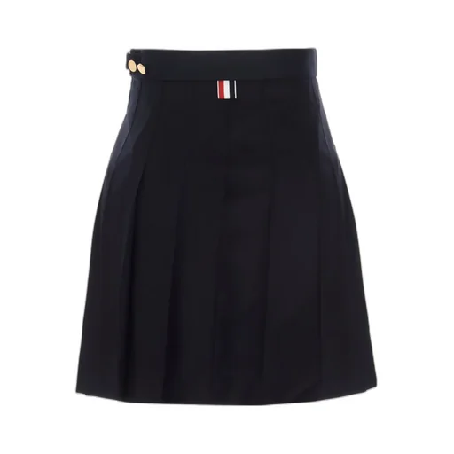 Pleated Mini Skirt