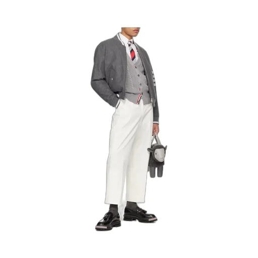 Straight Leg Tailored Trousers