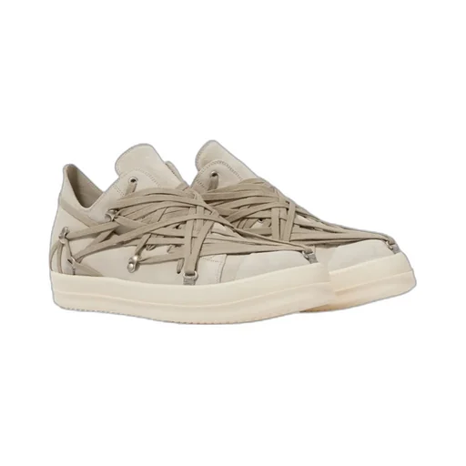 Lace-Up Low-Cut Sneakers