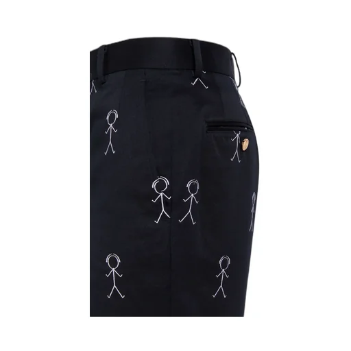 Logo Details Casual Pants