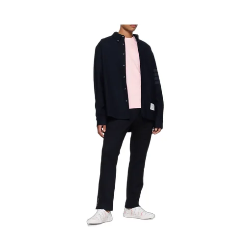Cropped Pinstripe Trousers