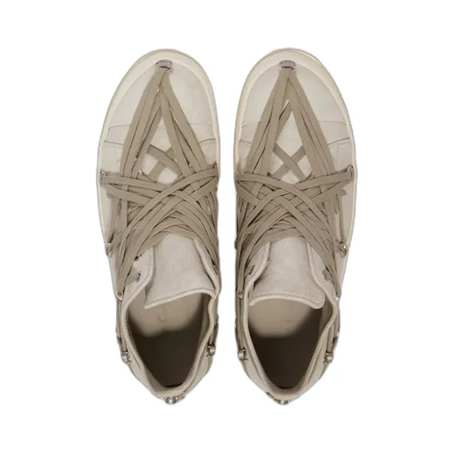 Lace-Up Low-Cut Sneakers