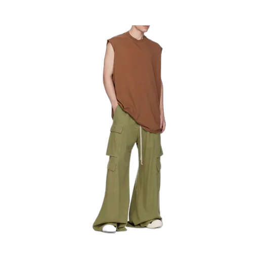 Wide-Leg Casual Pants