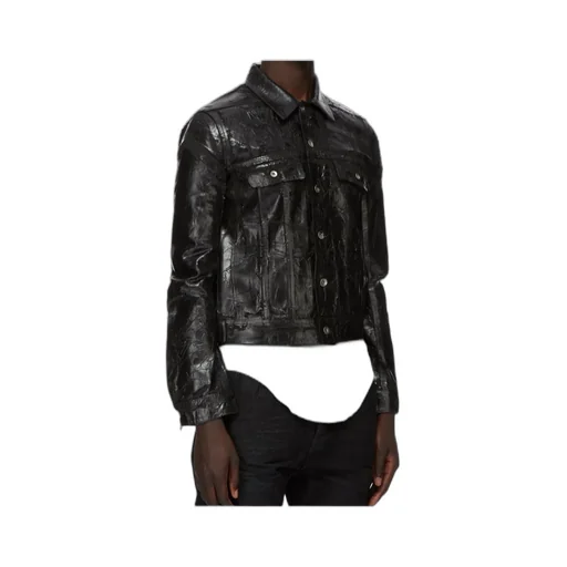 Long-Sleeved Denim Jacket