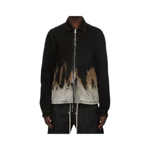 Tie-Dye Printed Zip-Up Jacket