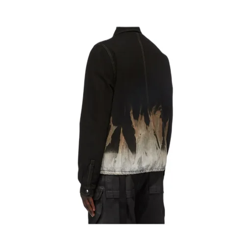 Tie-Dye Printed Zip-Up Jacket