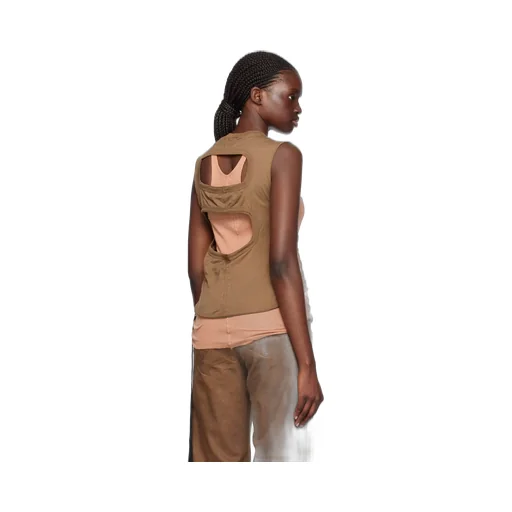 Hollowed-Out Vest