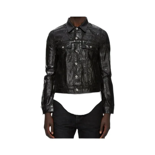Long-Sleeved Denim Jacket