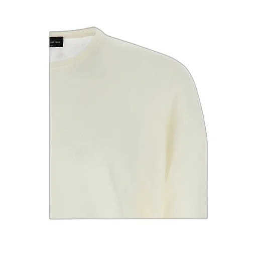 Round-Neck Long-Sleeve Sweater