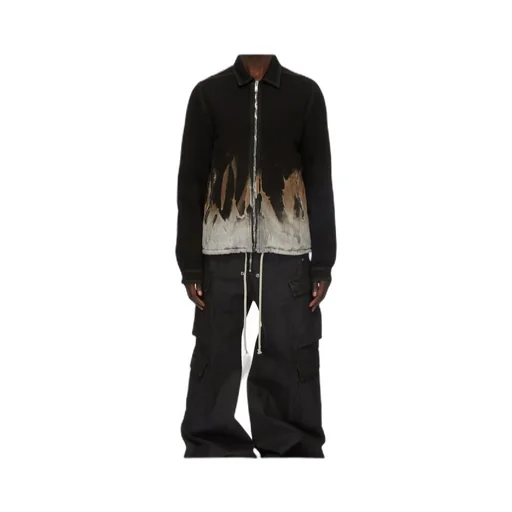 Tie-Dye Printed Zip-Up Jacket