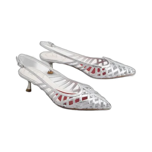 Multistrap Slingback Pumps