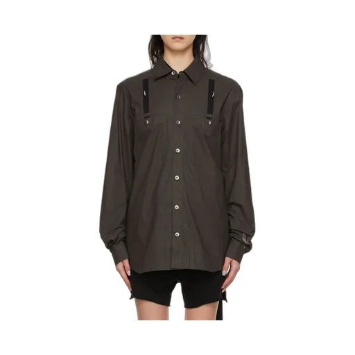 Tassel-Detail Button-Down Shirt