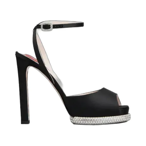 Viv' Choc Strass Platform Sandals