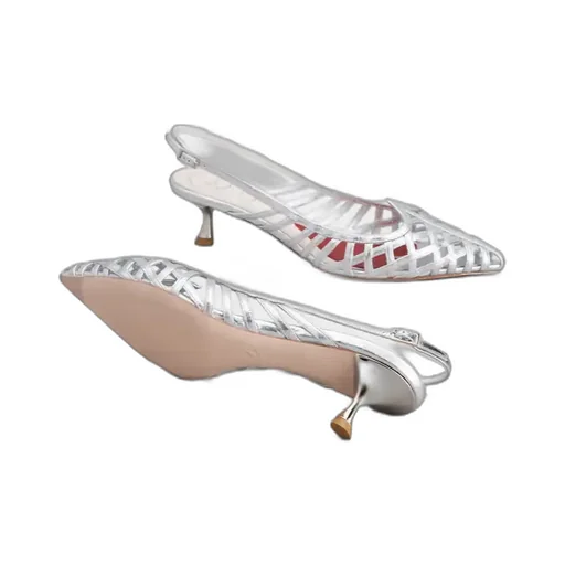 Multistrap Slingback Pumps