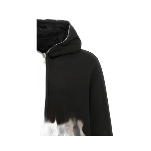 Jumbo Gimp Zipped Hoodie