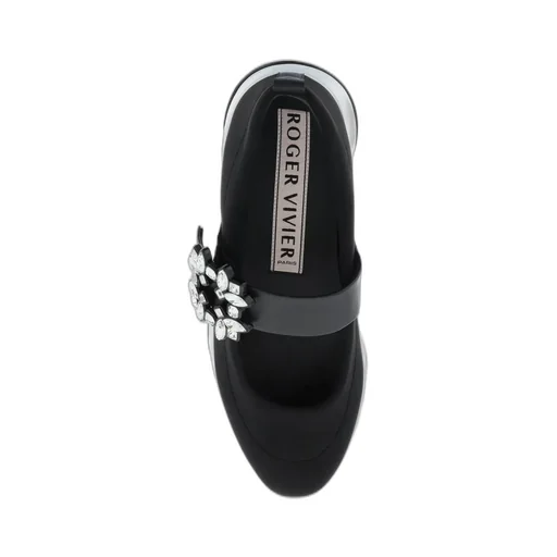 Viv' Run Embellished Buckle Ballerinas