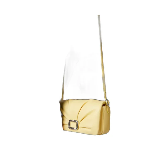 Ruched Detailed Mini Crossbody Bag