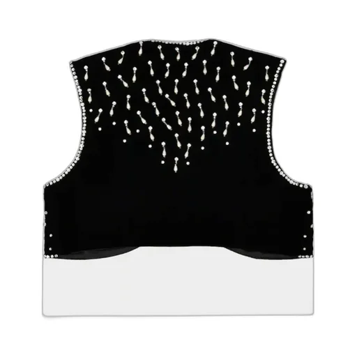Viv' Choc Short Gilet In Velvet