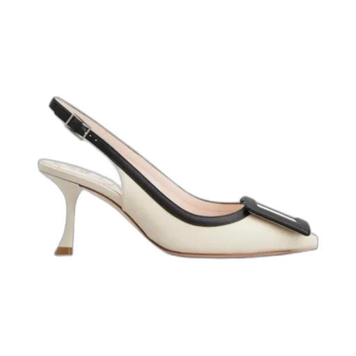 Pointed Toe Slingback Pumps