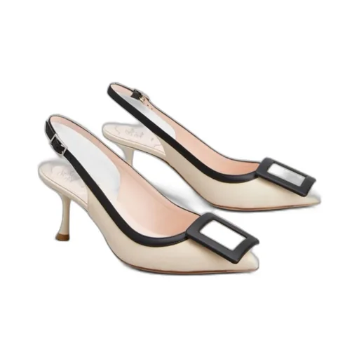 Pointed Toe Slingback Pumps