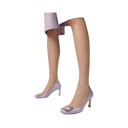 Trompette Embellished Buckle Pumps