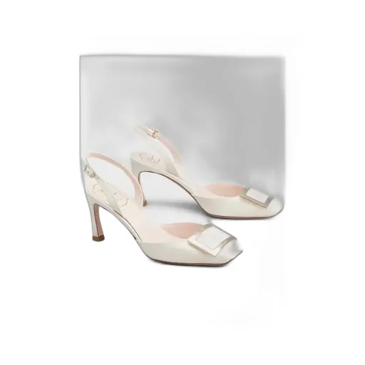 Trompette Buckle Slingback Pumps