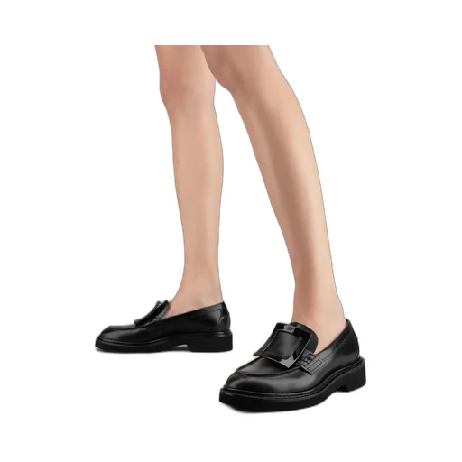 Viv' Rangers Metal Buckle Loafers
