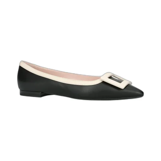 Gommettine Pointed Toe Ballerinas