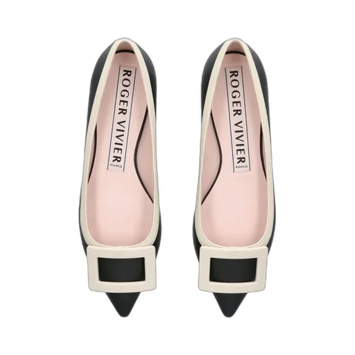 Gommettine Pointed Toe Ballerinas