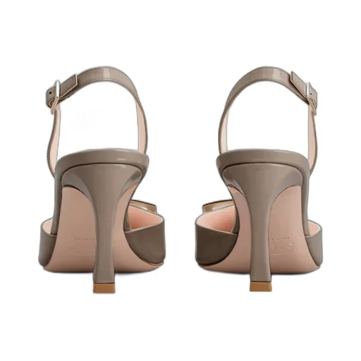 Trompette Buckle Slingback Pumps
