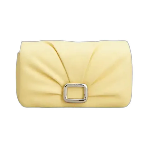 Ruched Detailed Mini Crossbody Bag