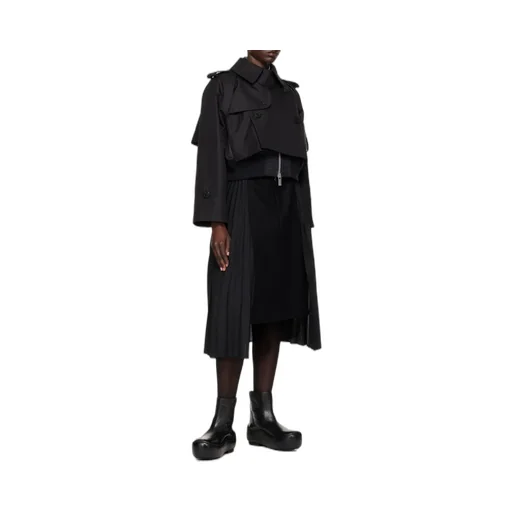 Layered Cropped Jacket