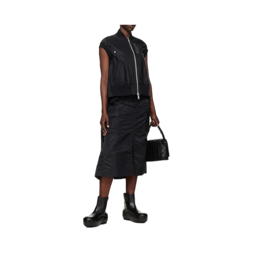 Sleeveless Zipped Gilet