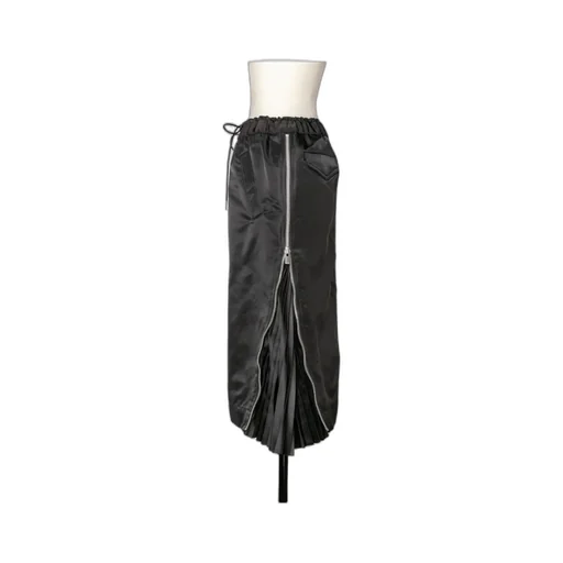 Elasticated Waist Drawstring Skirt