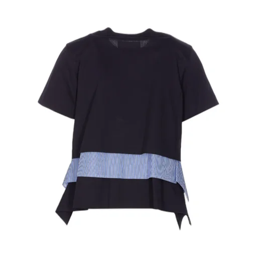 Layered Asymmetrical Hem T-Shirt