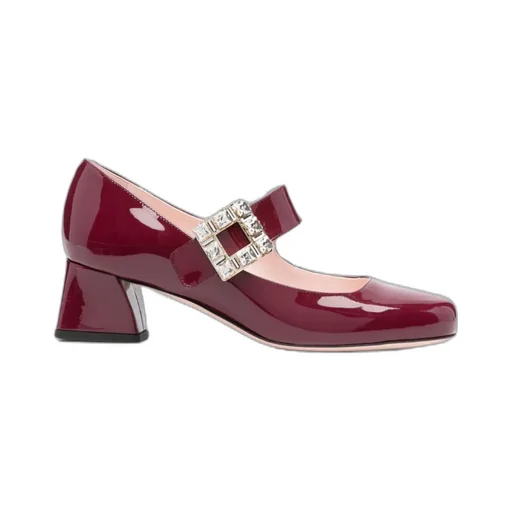 Crystal Clasp High Heels