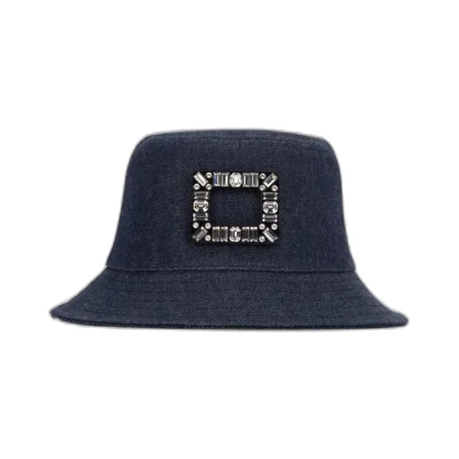 Buckle Embellished Bucket Hat