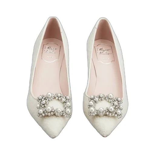 Embellished Pointed Toe Pumps