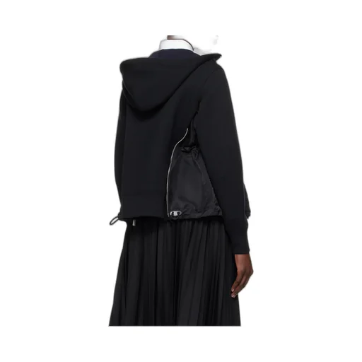 Panelled Zipped Jacket