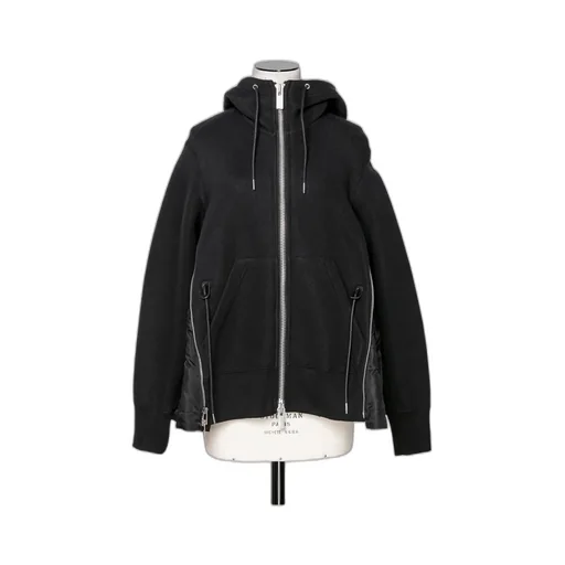 Panelled Zipped Jacket